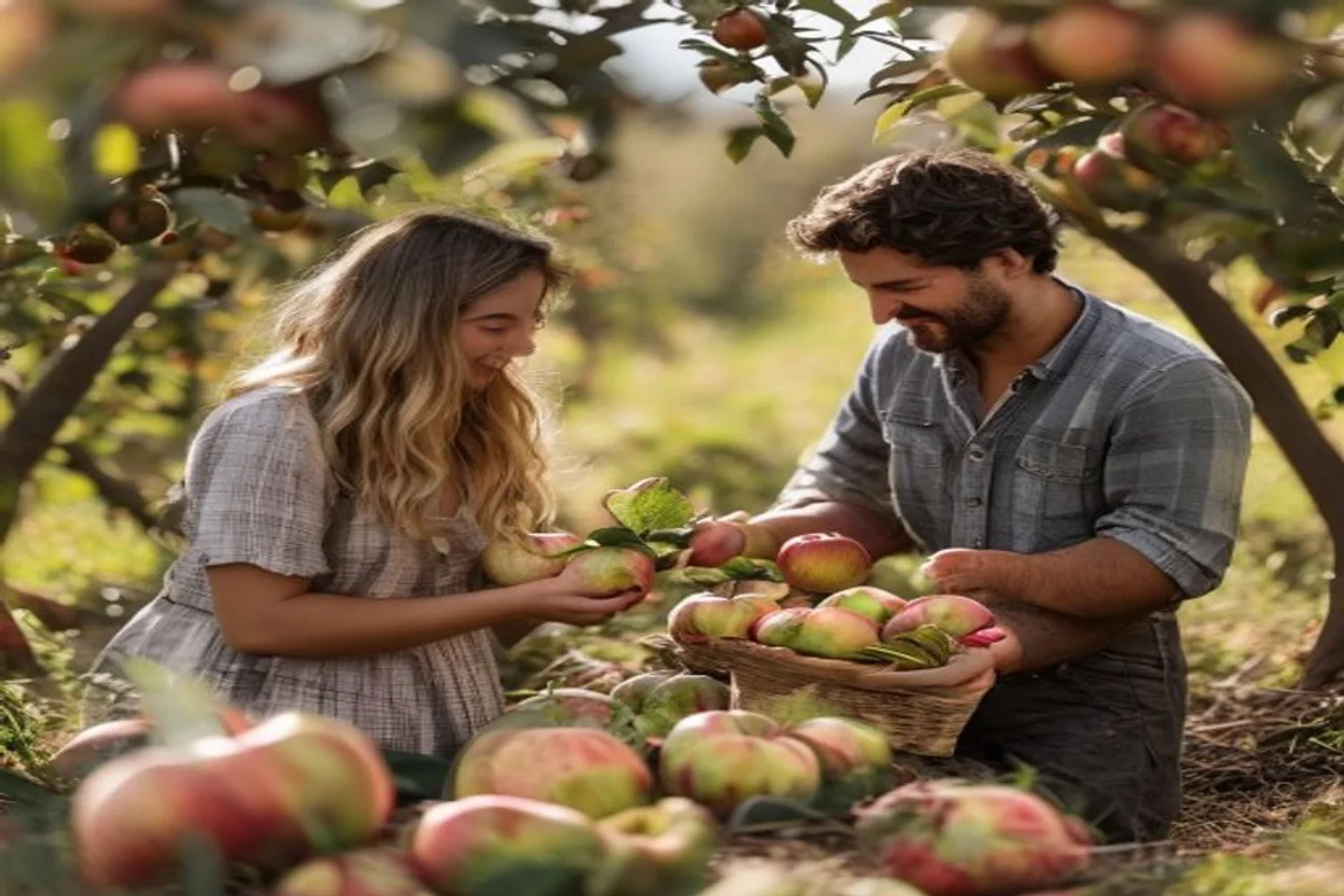 Apple Orchard Recipe Date date-night setting.