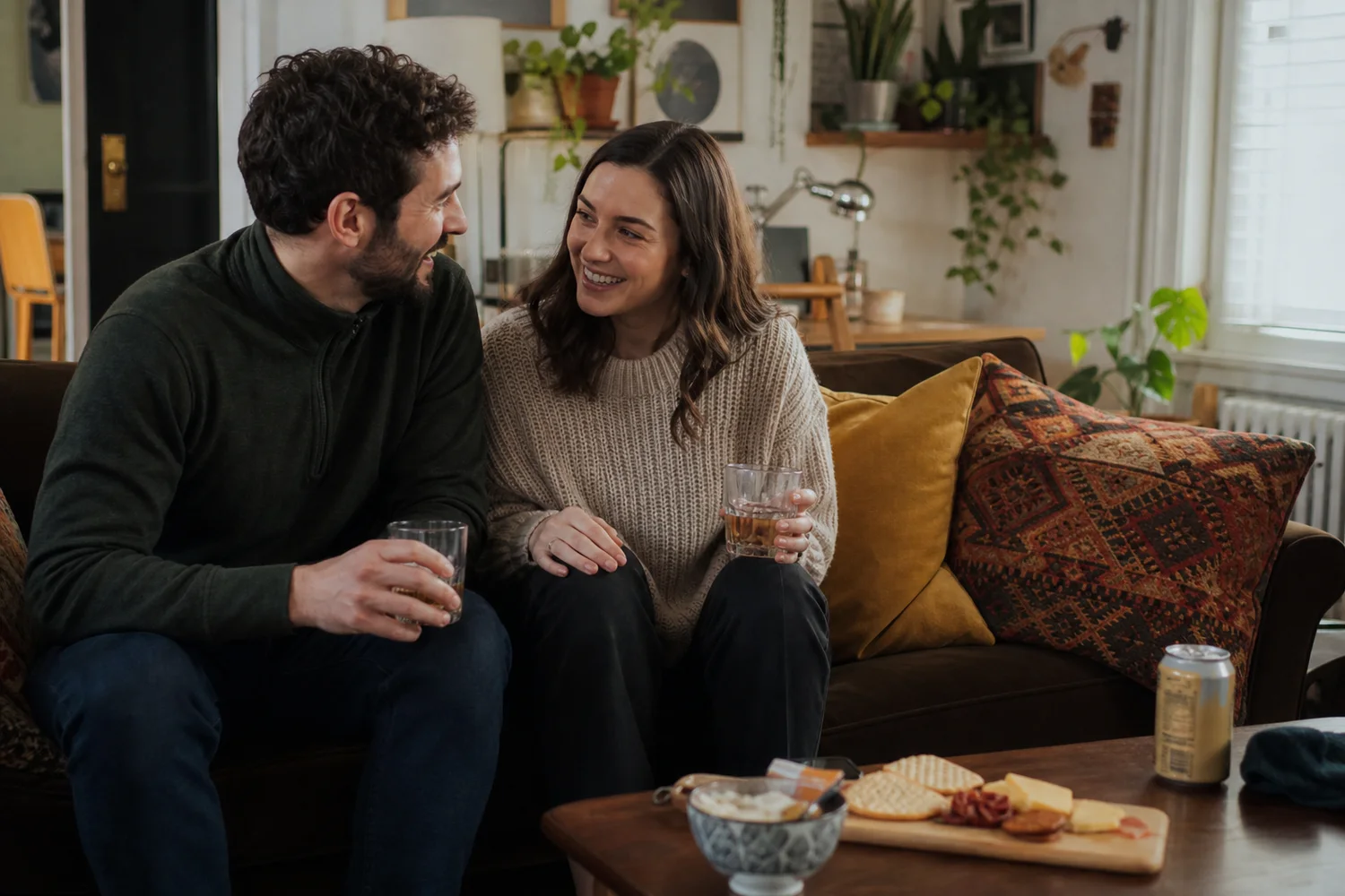 Community Calendar First-Date Roulette date-night setting.