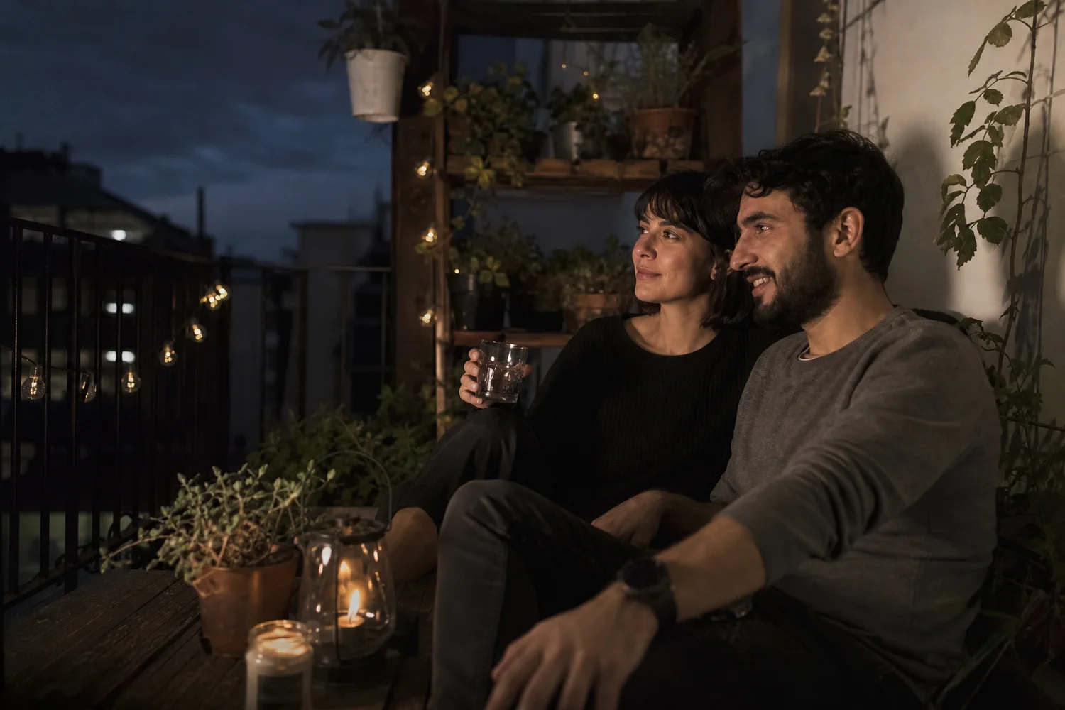 Favorite Place After Dark date-night setting.