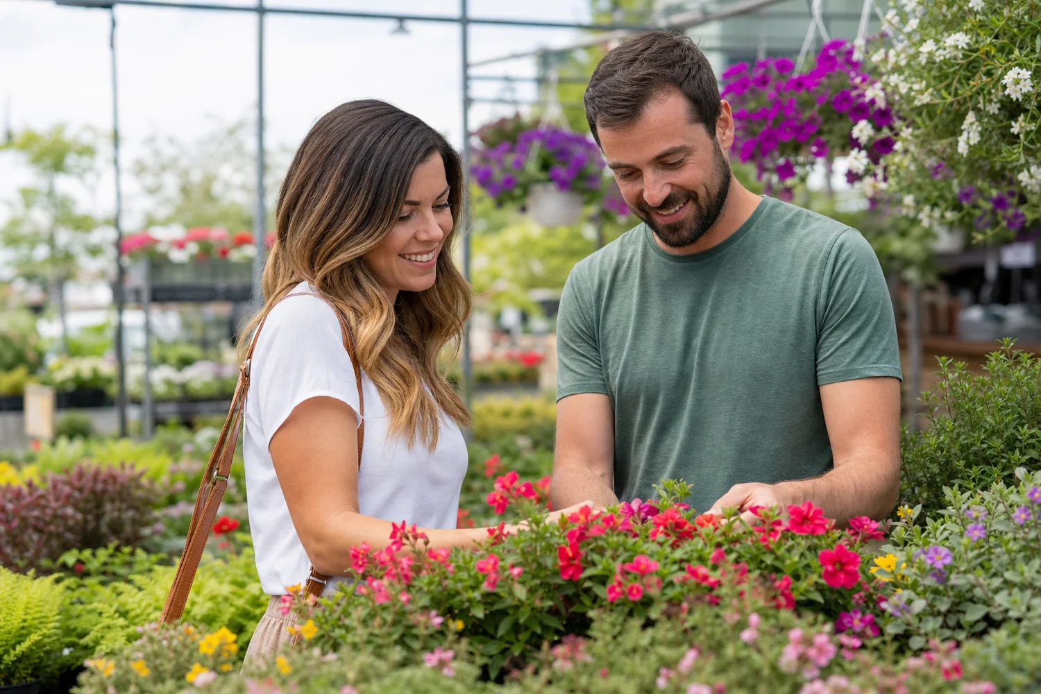 Garden Center Plant Pick date-night setting.