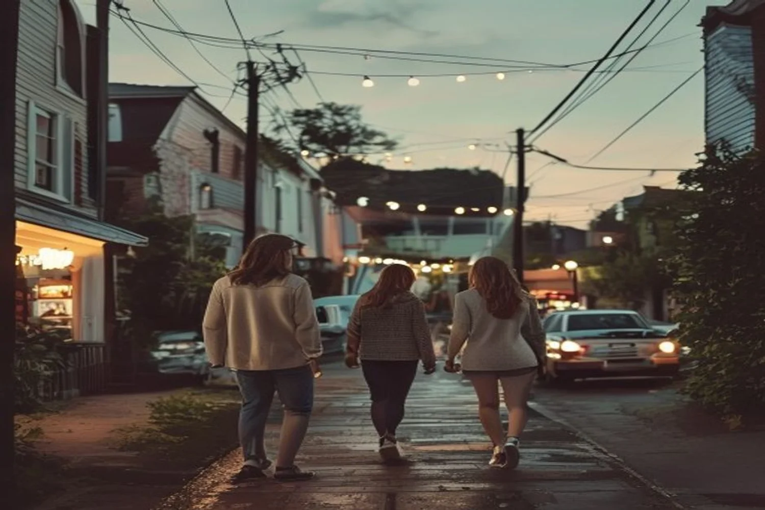 Neighborhood Then and Now Tour date-night setting.