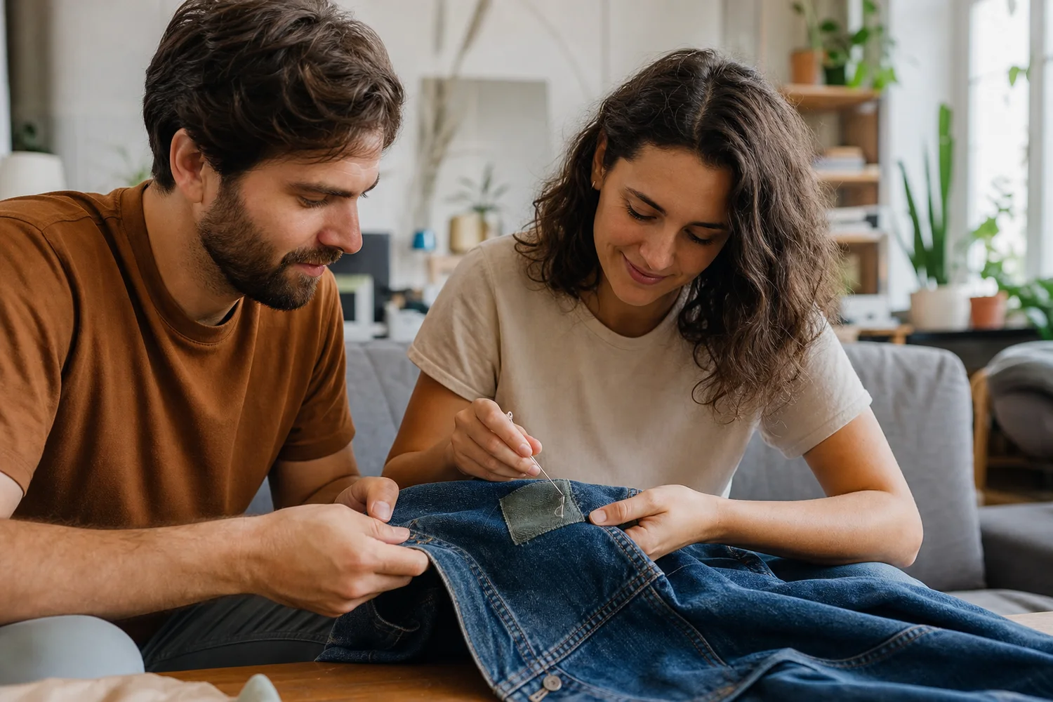 Sew a Simple Patch date-night setting.