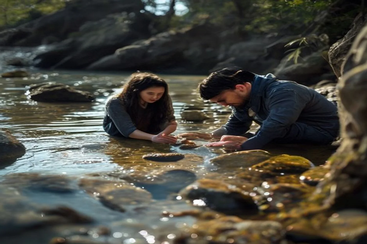 Tide-Pool Observation Date date-night setting.