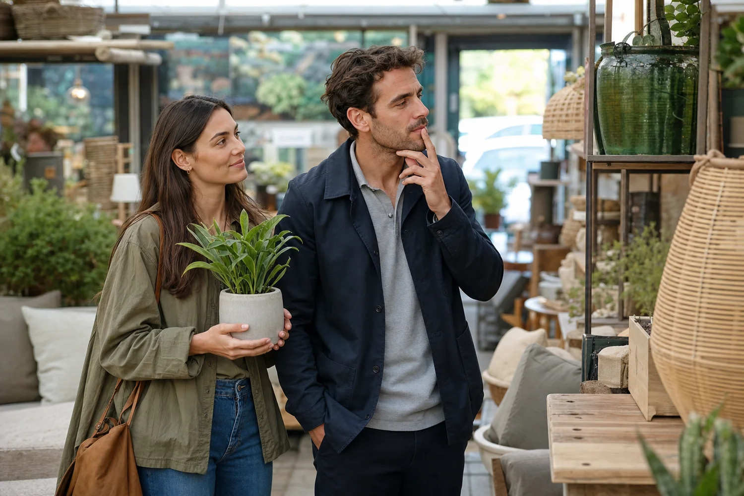Window-Shopping Dream House date-night setting.